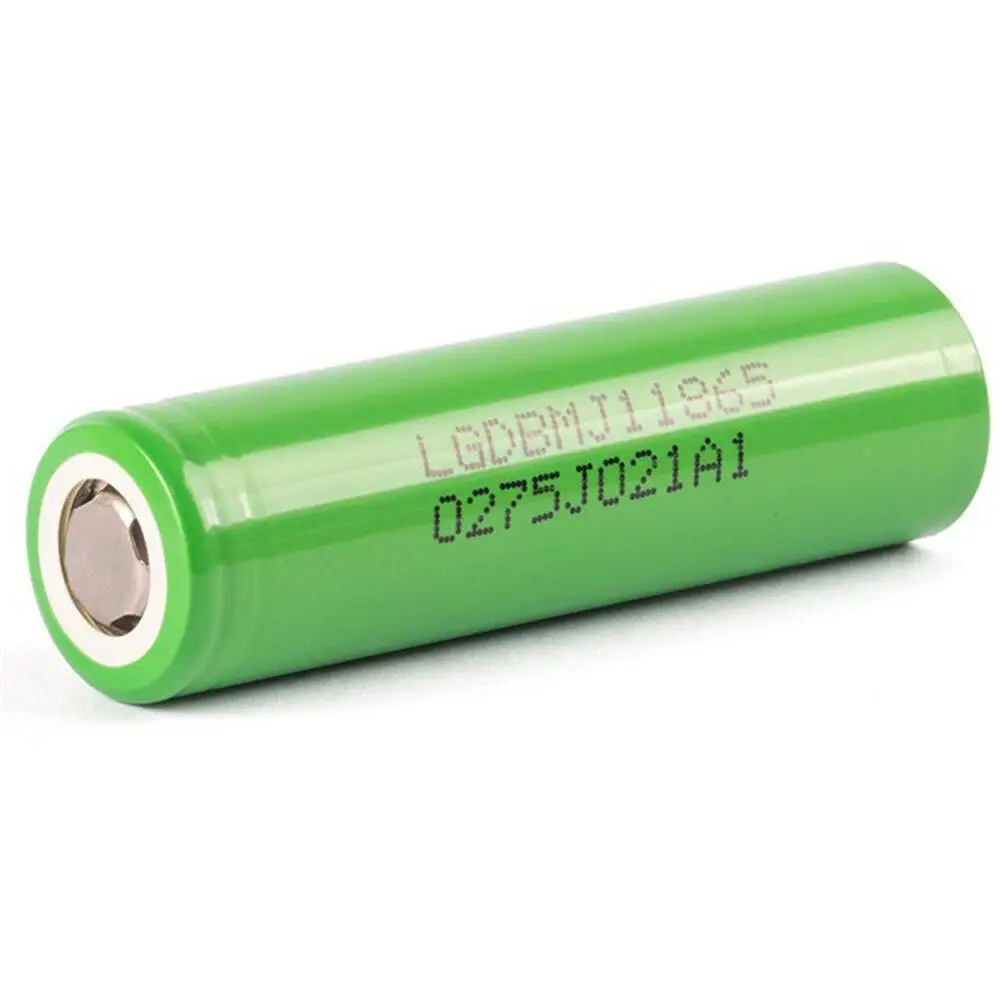 GTF 1/2/4/8/10pcs 18650 Battery 3.7v 3500mah INR18650 MJ1 18650 Battery 10A Discharge for LG Rechargeable Li-ion Batteria