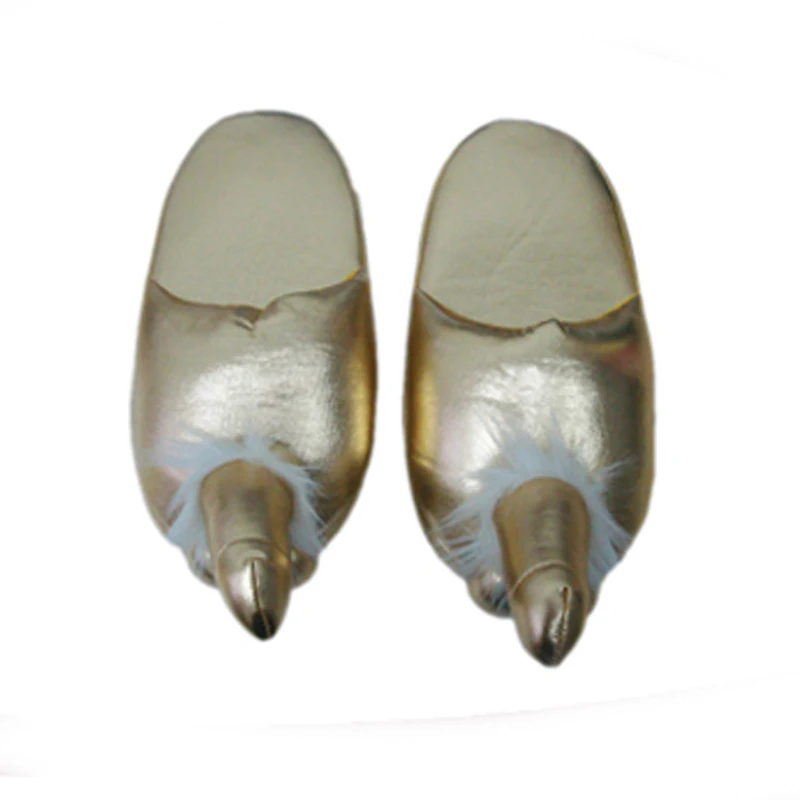 Sex Toys Sex Clothing Winter Slippers Creative Fun Penis Shoes Bronzing Penis Breast Slippers Home Funny Women Shoes