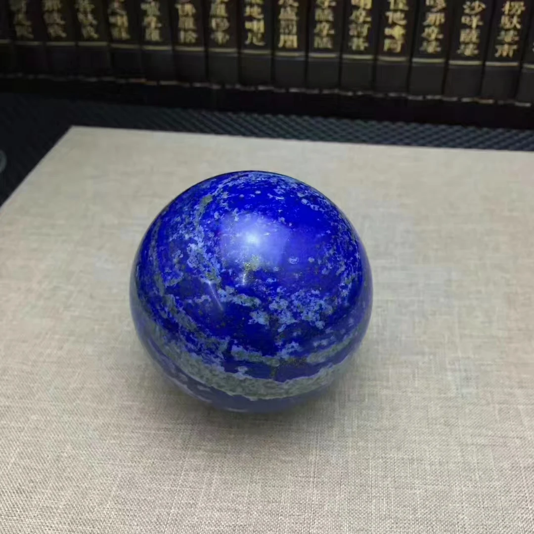 50 мм натуральный Лапис хрустальный шар рейки целебный образец минерала семья украшение Фен-шуй