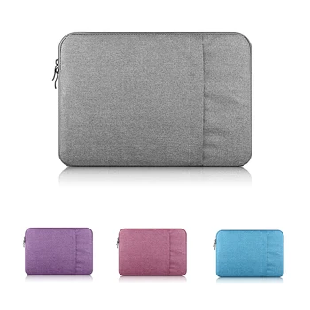 

Laptop bag for Apple Macbook Air 13.3 11 Retina Pro 13/15 inch denim Sleeve bags cover for 2019 new pro 13 2018 touch ID Air 13