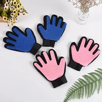 

Pet Cat Washing Dog Artifact Hair-making Cat Gloves Massage Comb Hair Removal Glove Brush Dog Bath Golden Hair Masage