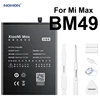 Новый аккумулятор NOHON для телефона XiaoMi Max BM49 XiaoMiMax 4760 мАч-4850 мАч, высокая емкость, встроенный пакет + инструменты для аккумуляторов Mi Max ► Фото 1/6