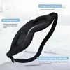 3D Sleeping Mask Block Out Light Soft Padded Sleep Mask For Eyes Slaapmasker Eye Shade Blindfold Sleeping Aid Face Mask Eyepatch 2
