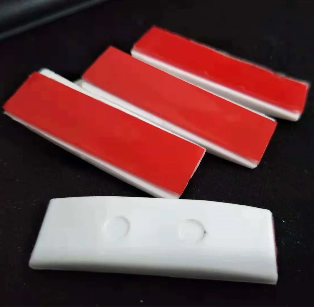 5Pcs Heightening gasket Rubber White Replacement UPVC Window Handles Zinc Alloy Window Hardware Door Handle