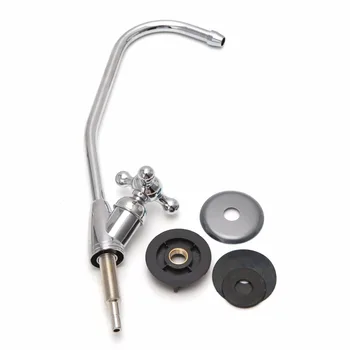 

1/4" Reverse Osmosis System Stainless Steel RO Drinking Water Filter Faucet Tap With Accessories 10166