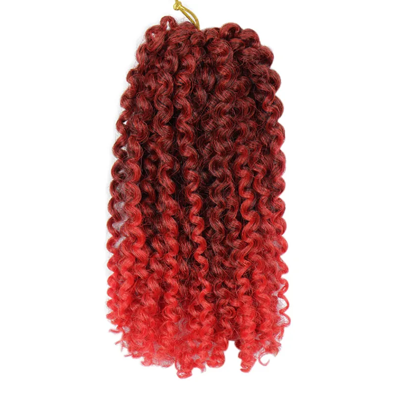 

Prettyplus Marly Bob 8" Ombre Synthetic Crochet Hair Blonde Freetress Heat Restistance Braiding Afro Kinky Curly Hair Extension