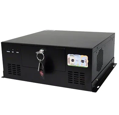 Промышленный ПК с настенным креплением материнская плата Micro ATX. Чипсет Q87 ЦП LGA1150 4