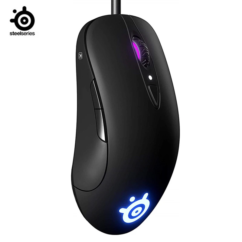 SteelSeries Sensei Ten игровая мышь 18000 CPI TrueMove Pro Оптический сенсор 8 кнопок механические