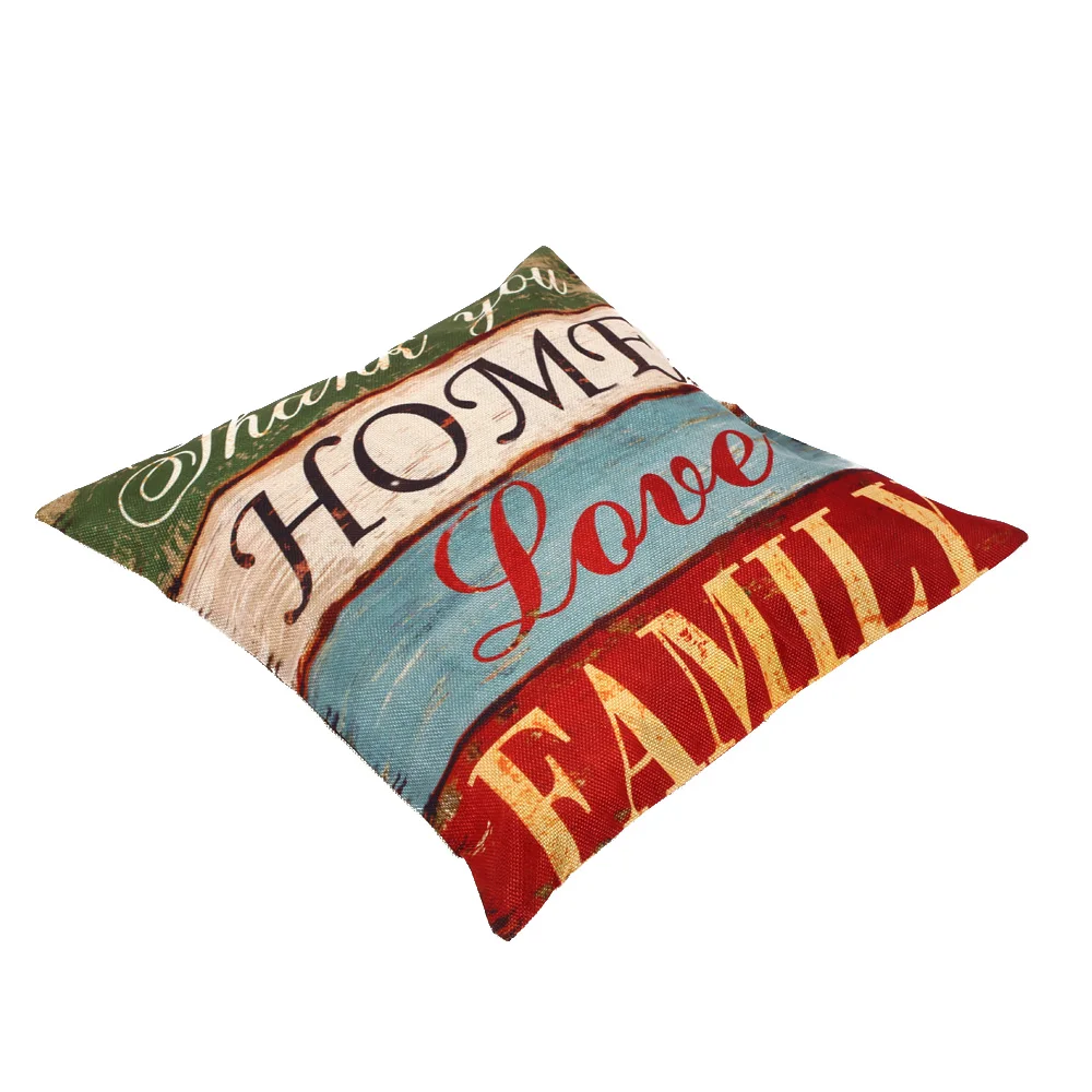 SOLEDI LOVE HOME Creative Sofa Cushion Cover Office Car Bar Cartoon Throw Pillow Cases Bedding Hotel 45*45cm Chair Bedroom