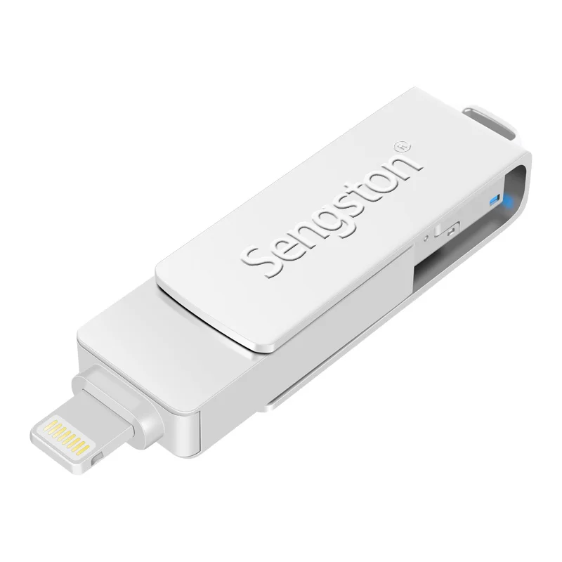 Многофункциональный OTG USB флеш накопитель Sengston для Iphone и Android телефонов двойное