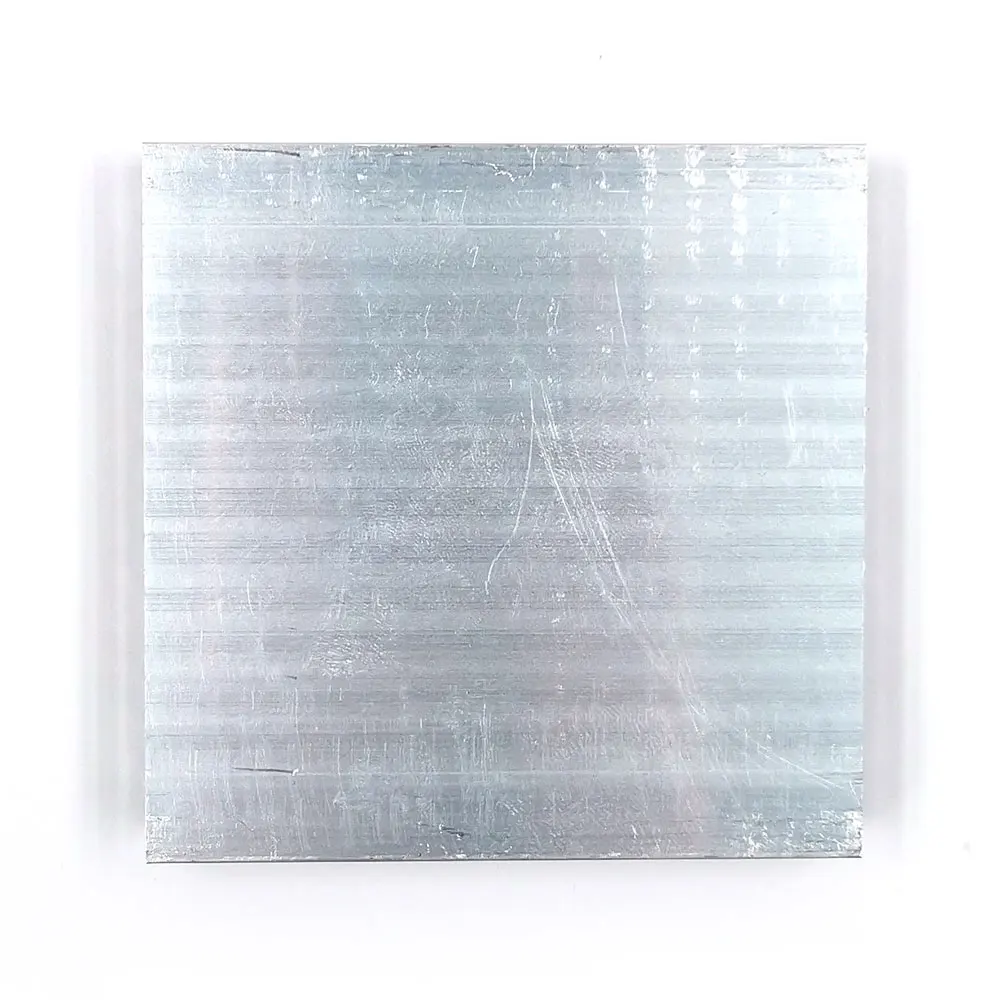 2PCS 100x100x13mm LED Radiator 100mm Square Aluminum Heatsink Cooling Board for LED Light Radiating Plate 10cm