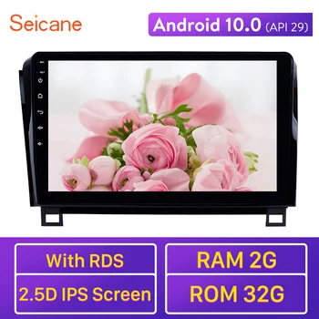 

Seicane Android 10.0 10.1 inch Car AutoStereo Radio GPS Navi for 2006-2015 TOYOTA Sequoia Support Carplay DVR Rear camera