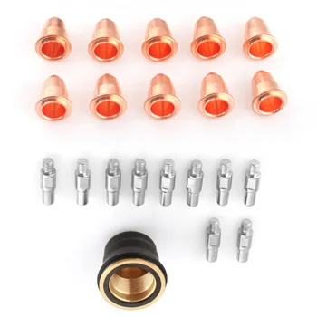 

21pcs Plasma Cutter Torch Consumables Kit PD0116-08 PR0110 For Ergocut S30 S4