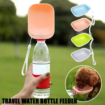 

Dog Travel Water Bottle Portable Pet Dog Water Bottle Drinking Feeder For Dog Outdoor Water Bowl Bottle Pet Supplies#y30
