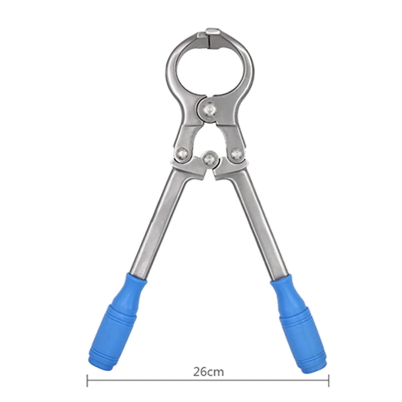 1 комплект скот корова свинья овца кастрации плоскогубцы из нержавеющей стали для Бескровной кастрации зажим для крупного рогатого скота Коза углерода кастрации плоскогубцы