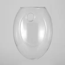 В форме динозавра, яйца, прозрачная настенная подвесная гидропонная ваза, контейнер для растений, Цветочная стеклянная бутылка, домашний офисный, Свадебный декор