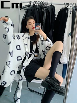 

Fashion White Letter Printing Women Blazer Piece Suit Long Sleeve breasted Blazer Pants Set 2020 Spring Office Blazer Luxury