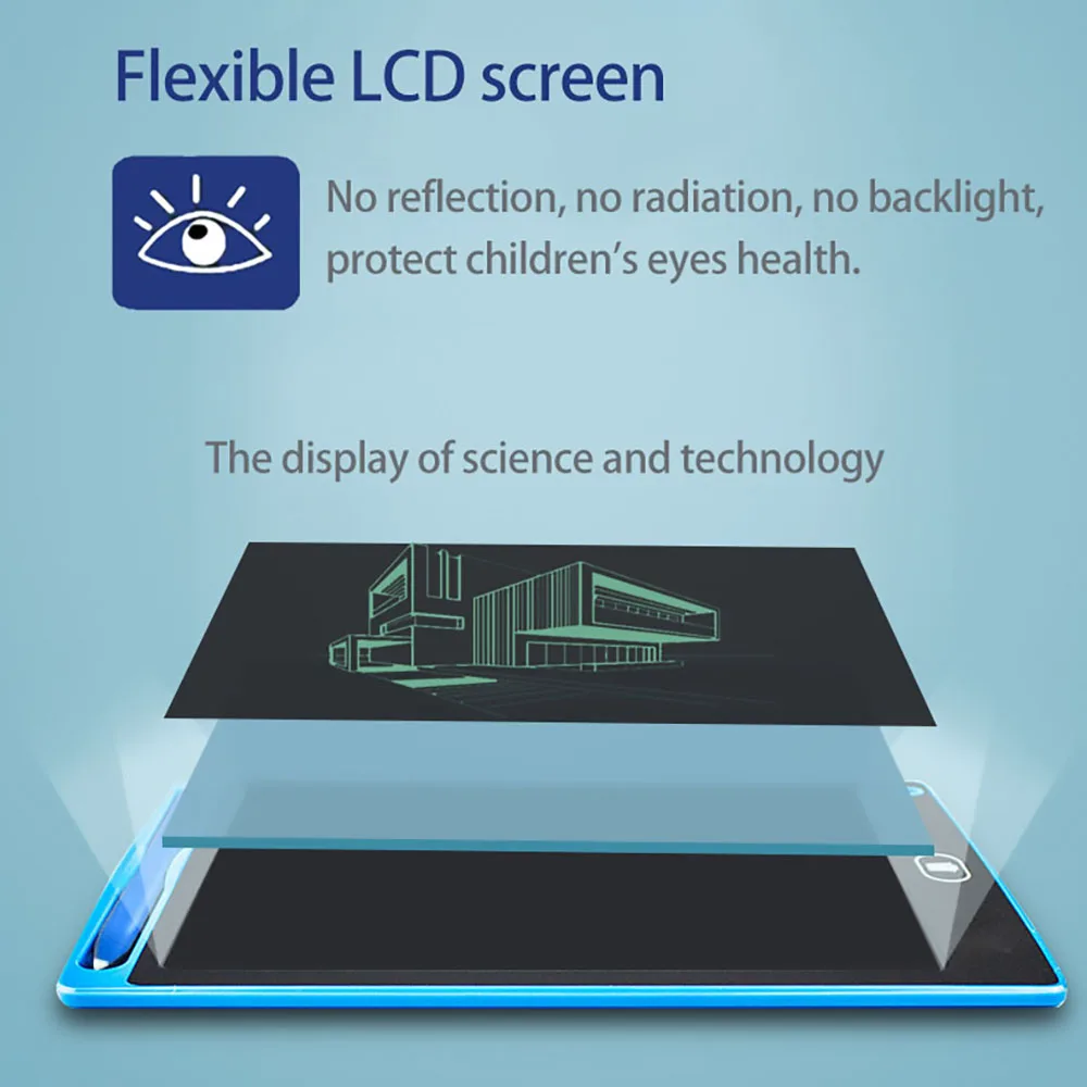 LCD writing pad for children