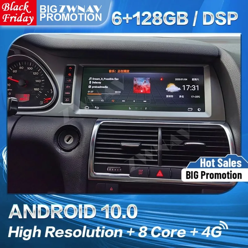 Layar 2 Din 128G Carplay Android 10 