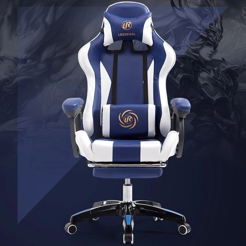 

Work swivel Office with neck support Internet Sports LOL Racing Time gaming computer ergonomic kneeling Chair Game Competition