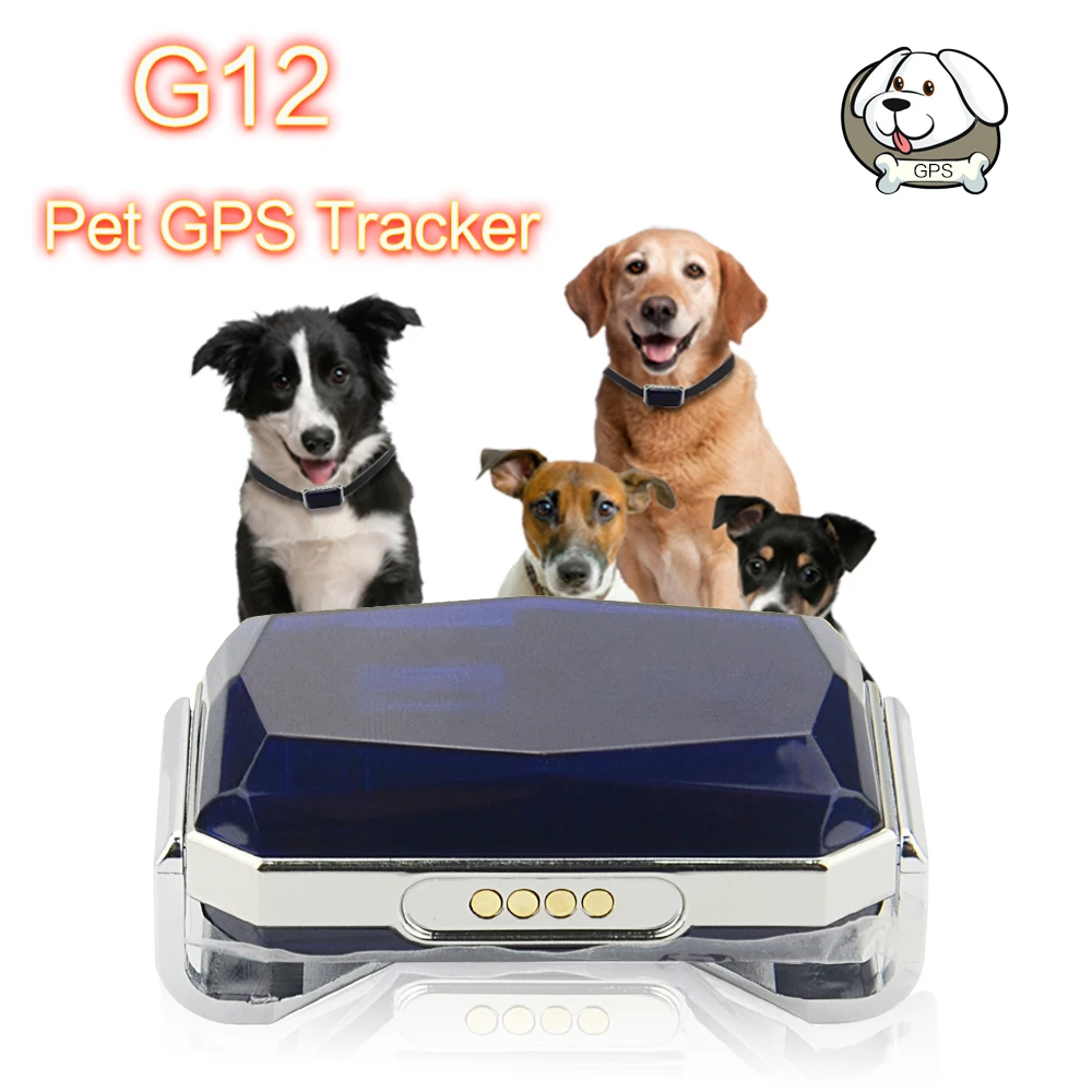 Высококачественный gps-трекер G12 для домашних животных собаки отслеживание в