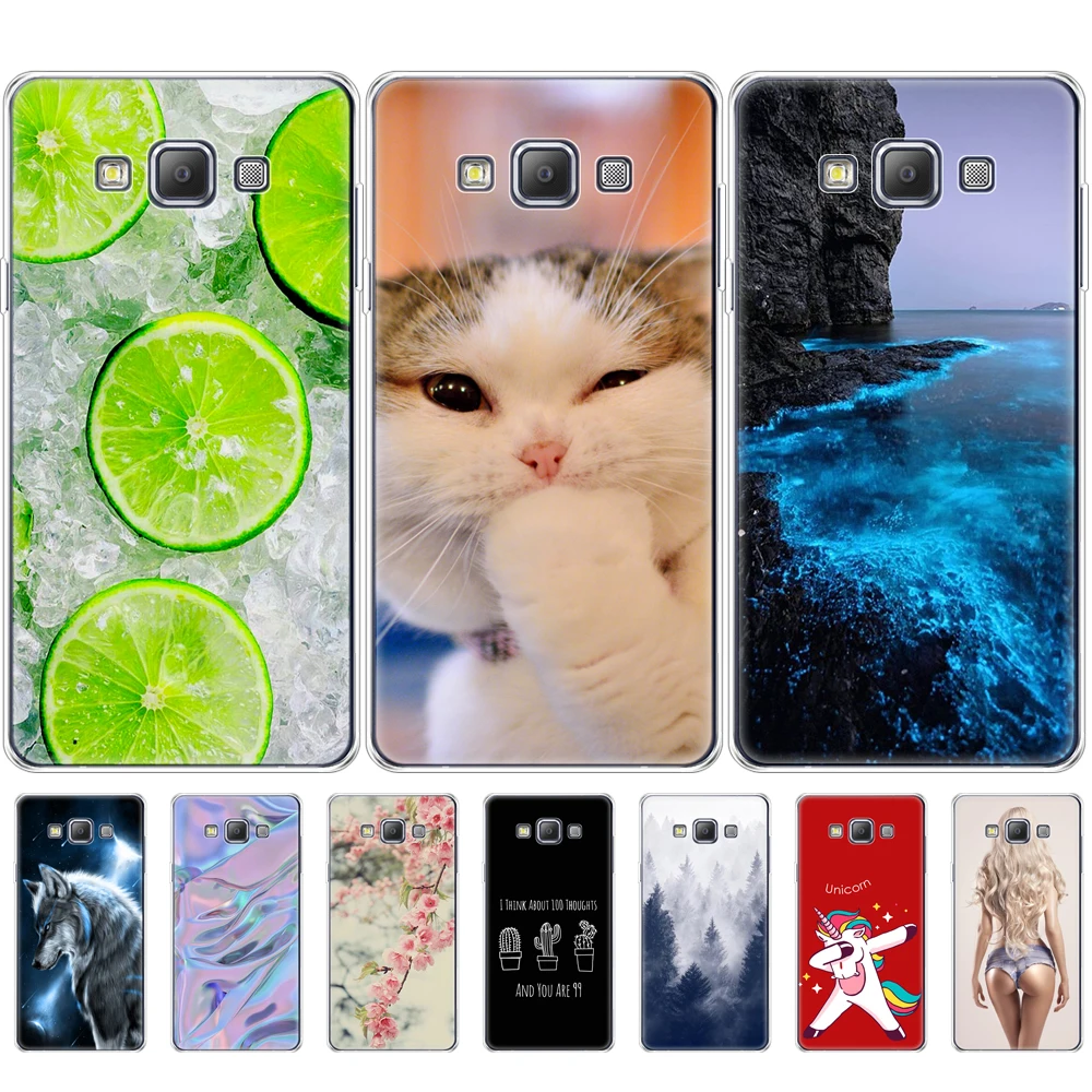 Silicone phone Case For Samsung Galaxy A3 2015 A300 A300F Cover Cases Soft TPU Back for shell Covers | Мобильные телефоны и