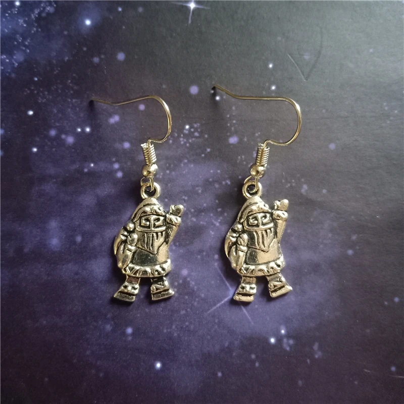 

Santa Claus Earrings, Christmas Earrings, Christmas Gift, Family Gifts, Cute Dangle Earrings