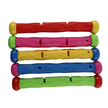 

5 Pcs Multicolor Diving Stick Toy Underwater Swimming Diving Pool Toy Under Water Games Training Diving Sticks