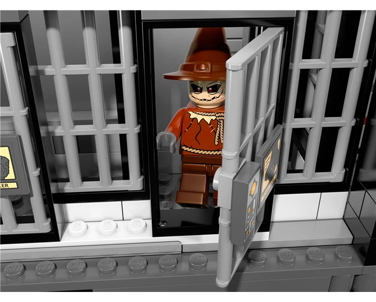 DC Super Heroes Arkham asyll Breakout Ядовитый плющ клоун доктор Harleen Bulding блоки игрушки для детей совместимы с лего Бэтменом 10937