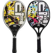 New Racket Padel Professional Raquete Beach Tennis High Quality Raquete Beach Tennis Carbono Sports Equipment with Bag
