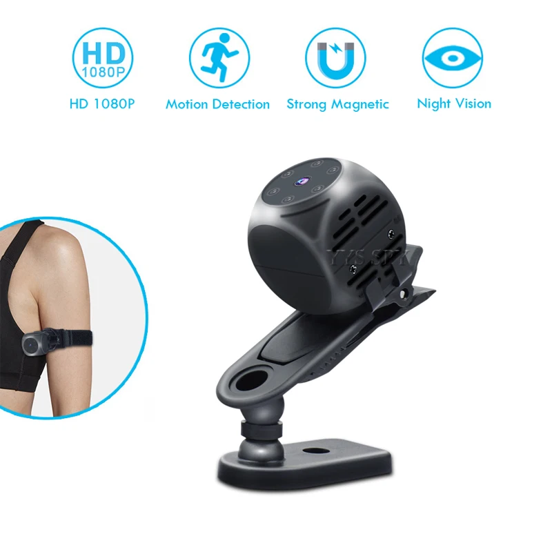 Mini Macchina Fotografica Del Dvr Espion 1080P Video Voice Recorder Motion Detection Segreto Camaras Micro Full Hd Corpo Cam Nascosta Supporto Carta D