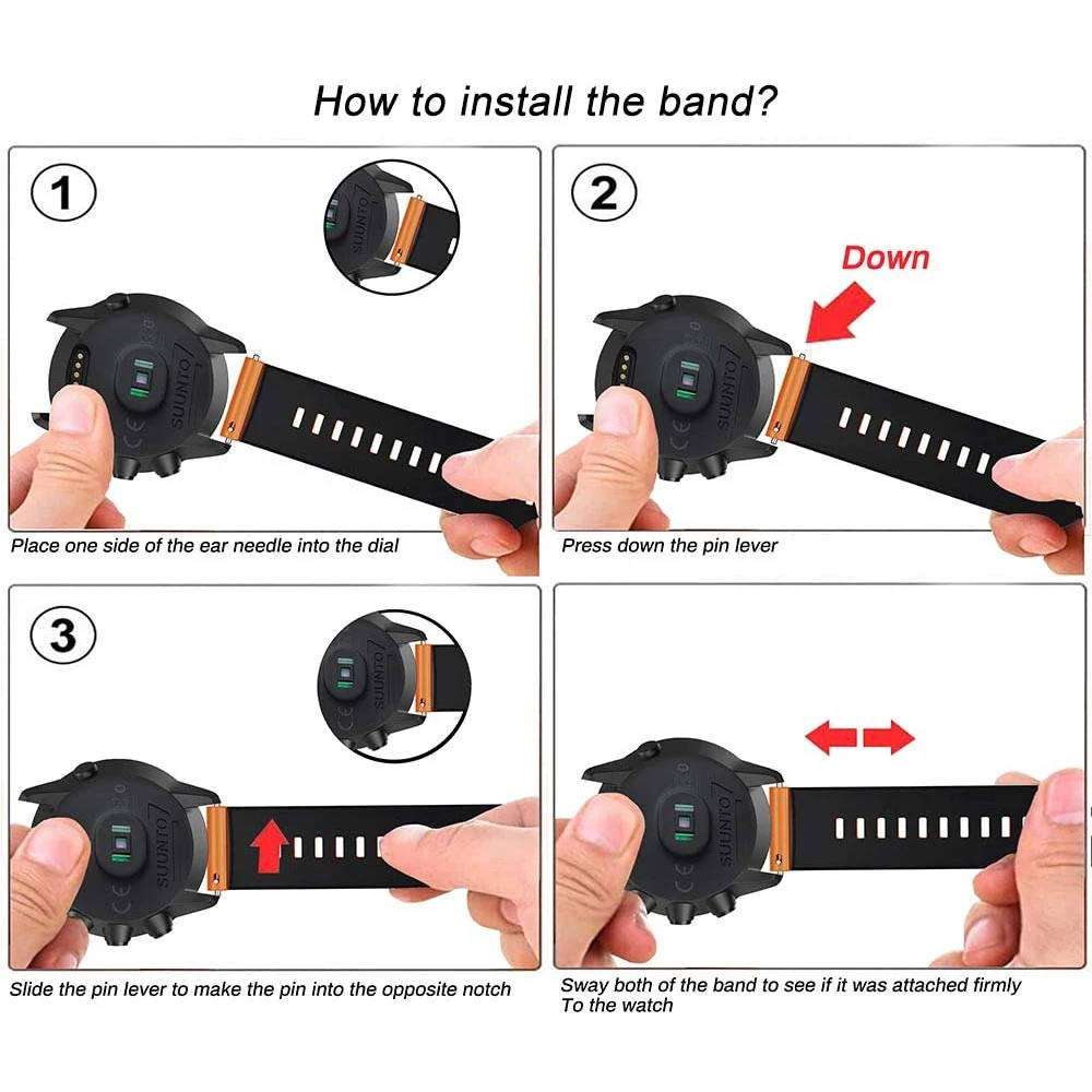 ANBEST Suunto Ʈ ո , Suunto 9 Baro 9 Spartan 9 GPS Ʈ Ǹ  ð , ü 