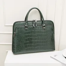 Ladies Leather Briefcase, Suitable For 14-Inch Laptop Handbag, Fashionable Girl Shoulder Bag, Women Working Business