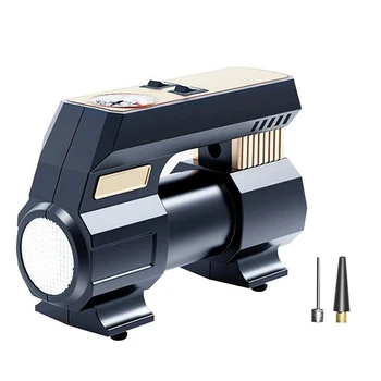 

12V Vehicle Mounted Air Pump Mechanical Type, Portable Intelligent Lighting Tire Pump, Electric Air Compressor Pump