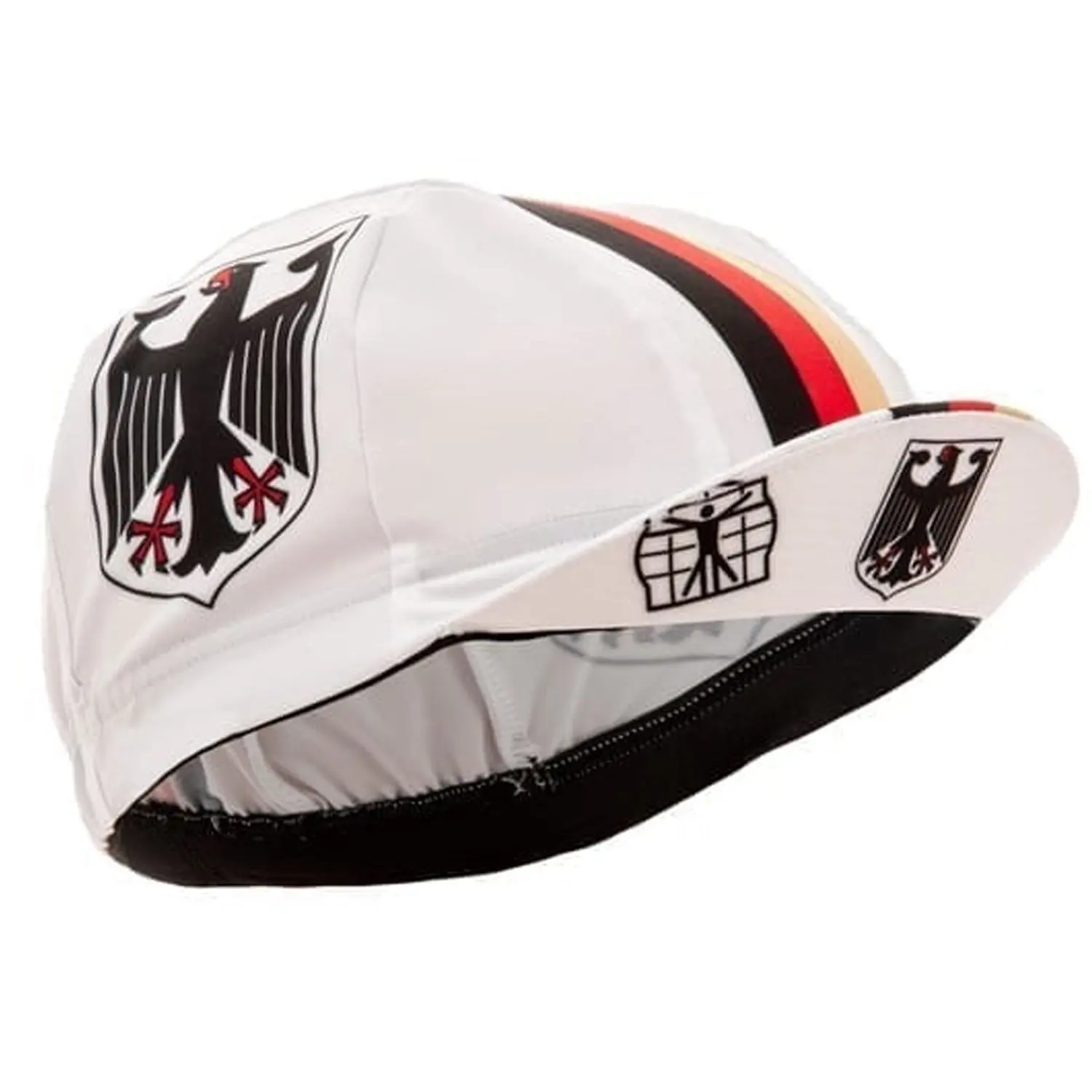New Classical National Team Germany Cycling Caps OSCROLLING Gorra Ciclismo Unisex 2
