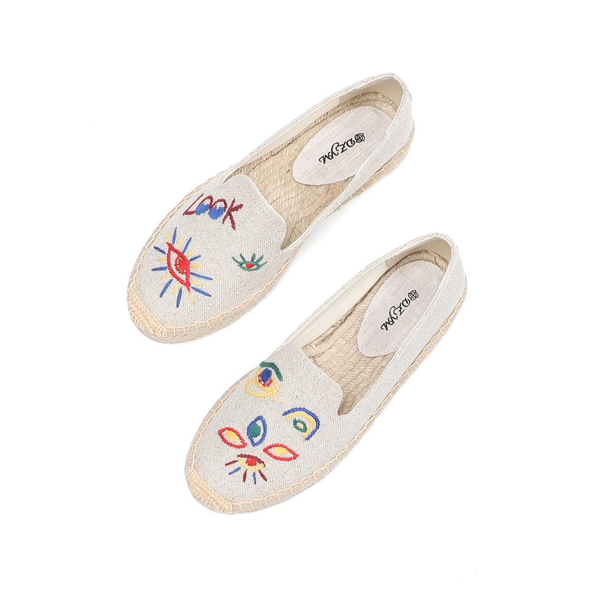 Espadrilles For Shoes Flats Platform 2022 Slip-on New Arrival Limited Hemp Round Toe Rubber Sapatos Zapatillas Mujer Casual