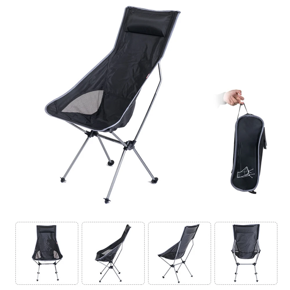 

Naturehike Outdoor Portable Lightweight Foldable Aluminum Folding Chair Max Load 100KG Camping Hiking Traveling Fishing Beach