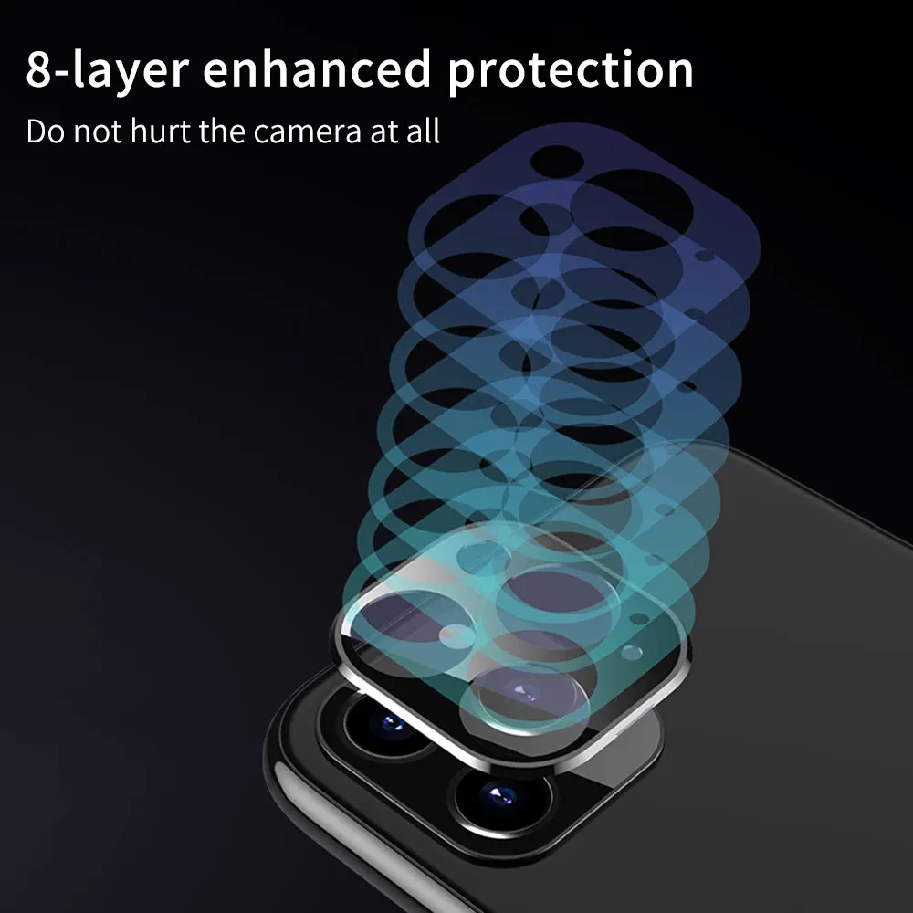 Caseier задняя камера объектив протектор экрана закаленное стекло для iPhone 11 11 Pro Max защита экрана закаленное стекло