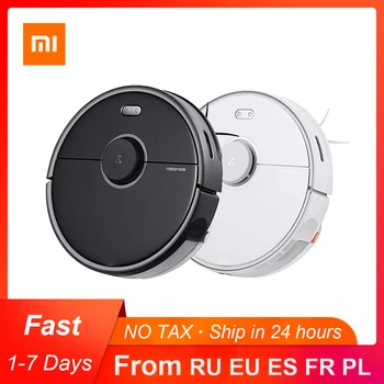 

Roborock S5 Max Robot Vacuum Cleaner S5max cordless for home upgrade of S50 S55 collect pet hairs Carpet Dust Robotic Collector