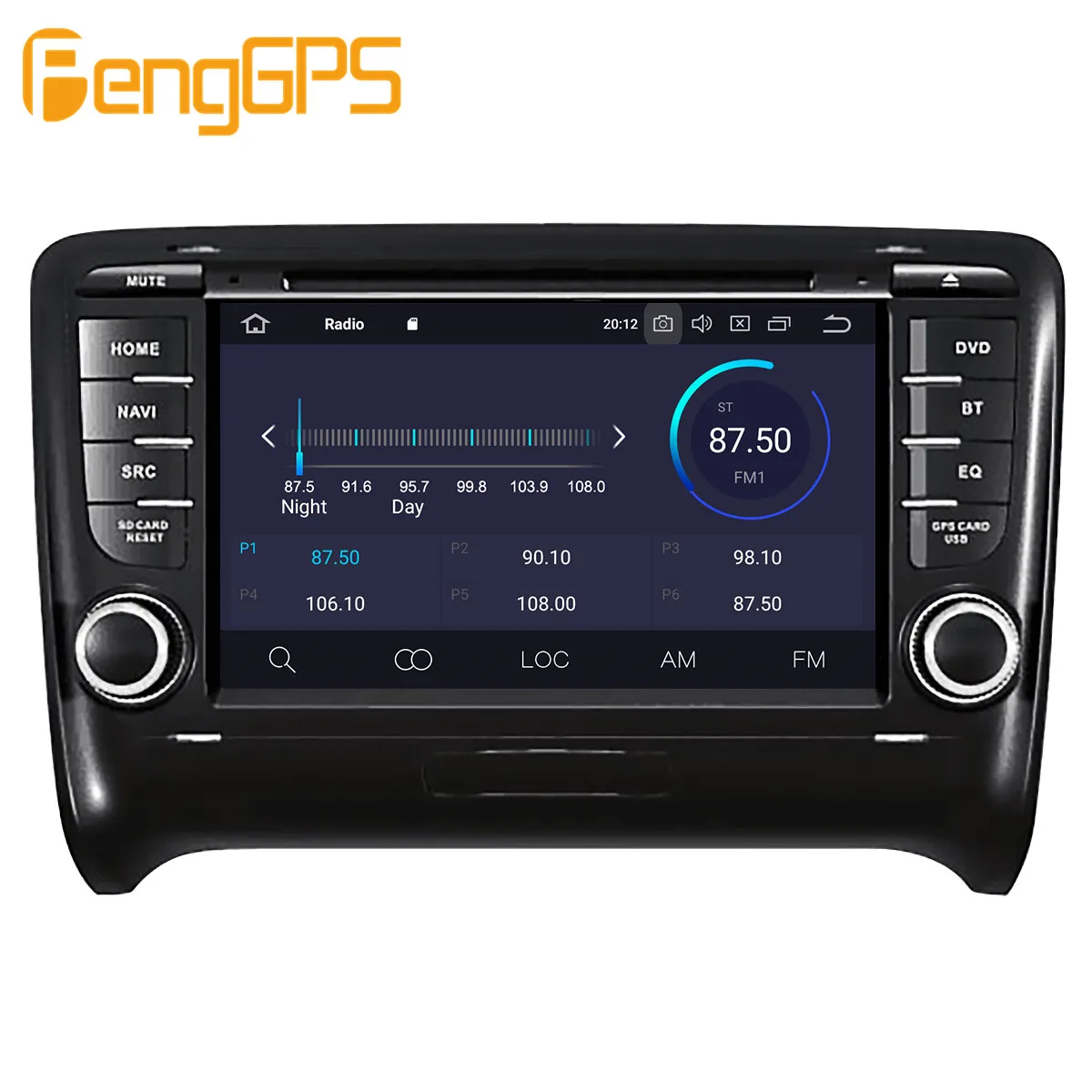 Perfect Android 9.0 4+64GB px5 Built-in DSP Car multimedia DVD Player GPS Radio For Audi TT MK2 8J 2006-2012GPS Navigation stereo Video 4 Perfect Android 9.0 4+64GB px5 Built-in DSP Car multimedia DVD Player GPS Radio For Audi TT MK2 8J 2006-2012GPS Navigation stereo Video 4
