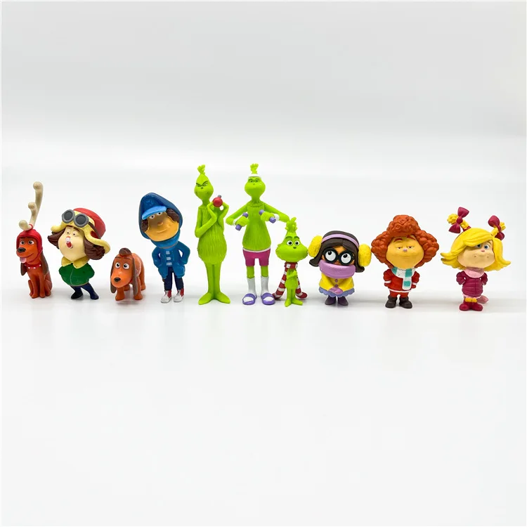 Экшн-фигурка из мультфильма Disney Grinch макс. собака модель ПВХ палантин как Грин