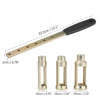 

8pcs Valve Clamps Spring Compressor Tool Set Repair Kit with 3 Valve Adapters 34mm/26mm/20mm wrench tool set Tool Set