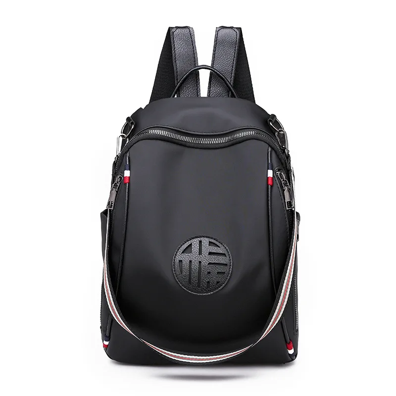 

WOMEN'S Bag 2019 New Style Korean-style Casual Shoulder Bag Fashion Backpack Fashion Solid Color Chest Pack Triple Use Women's B