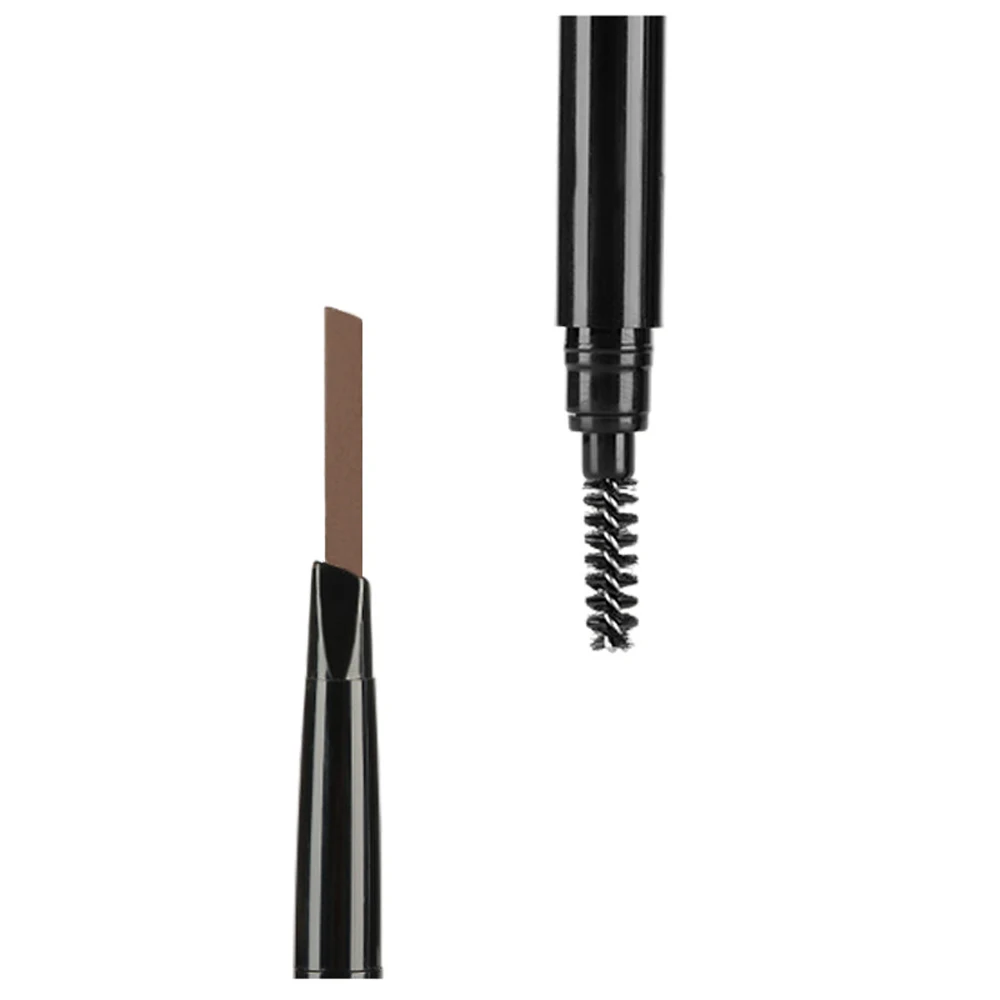 oem custom professional eyebrow pencil with brush private label thin waterproof matte eyebrow pencils customize logo low moq