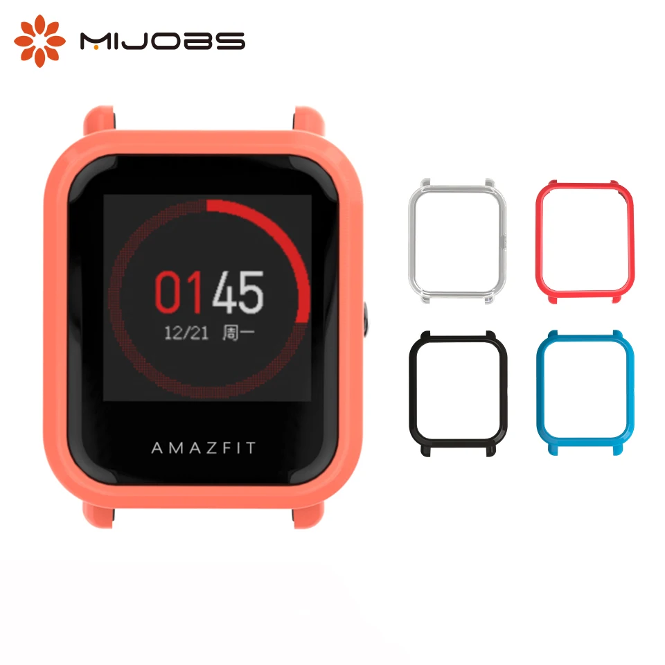 Чехол для Huami Amazfit Bip Band браслет Аксессуары смарт часов рамка защита ПК