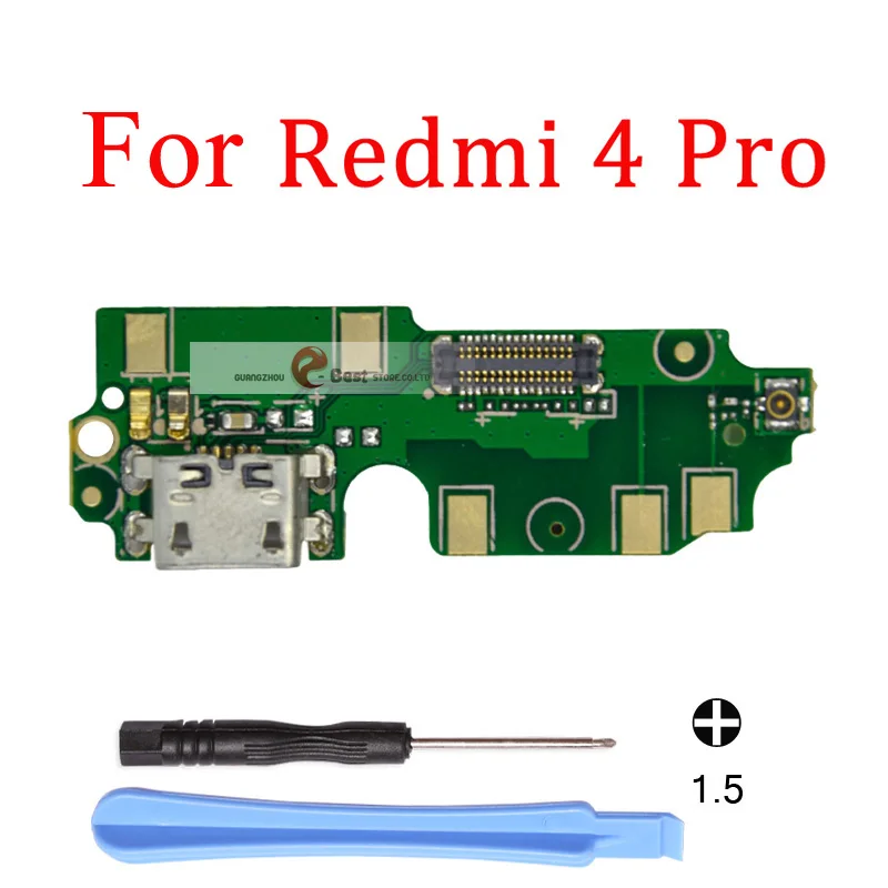 1 шт. для Xiaomi Redmi note 4 4 Pro 4A/Redmi note 4X usb-порт для зарядки док-разъем плата для зарядки гибкий кабель - Цвет: For Redmi 4 Pro