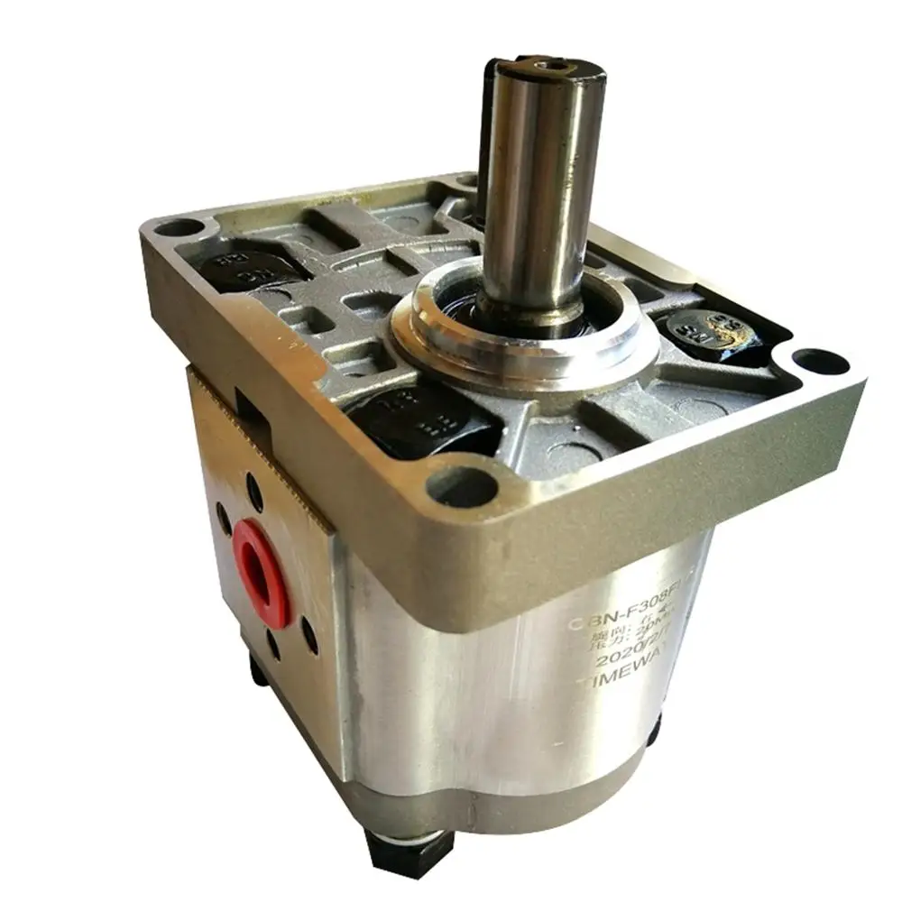 CBN-F310-FHL Hydraulic Oil Gear Pump CBN F Type High Pressure 20Mpa~25Mpa Aluminum Body Rectangle Spline Shaft Flange Mounting Rotation R:CW/L:CCW 