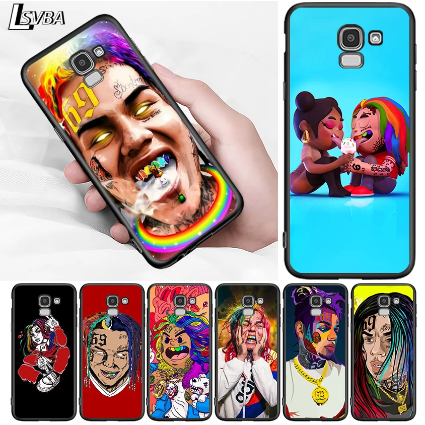 Хип хоп рэппер 69 6ix9ine для Samsung Galaxy J2 J3 J4 Core J5 J6 J7 J8 Prime duo Plus 2018 2017 2016 силиконовый чехол