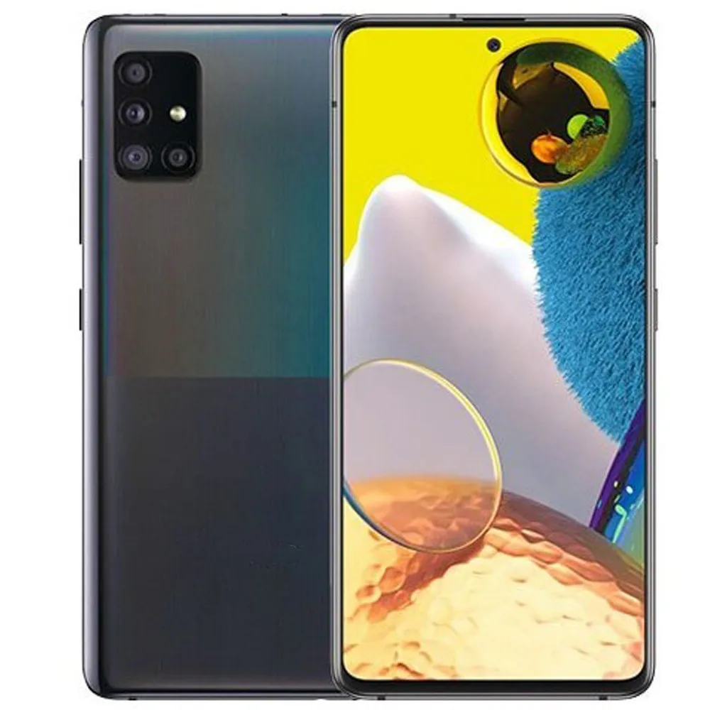 Used Quad real camera 48MP Galay A51 Smartphones 128G ROM 4G LTE 6.5inch Android mobile phones celulares Unlocked single sim | Мобильные