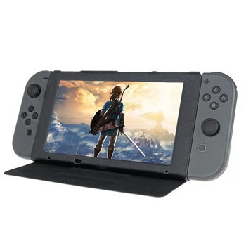 

Game Screen Protect Case Cover PU Leather Protective Case Stand Cover Flip Stand for Nintend Switch NS Console Accessories